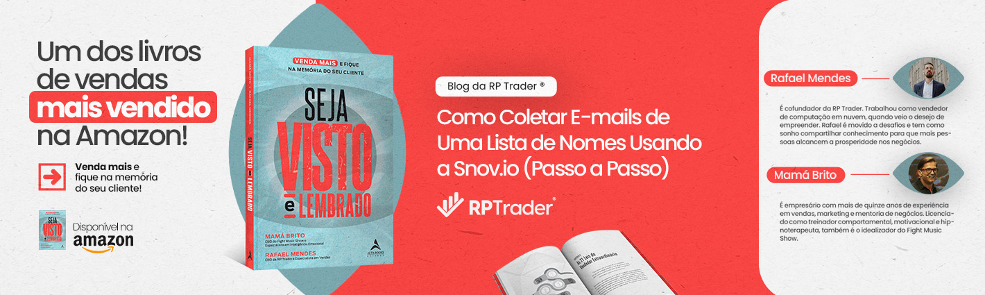 Seja Visto e Lembrado – Como Coletar E-mails de Uma Lista de Nomes Usando a Snov.io (Passo a Passo)